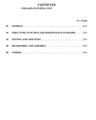 PC240NLC-7(GBR)-K S/N K40001-UP Shop (repair) manual (English)