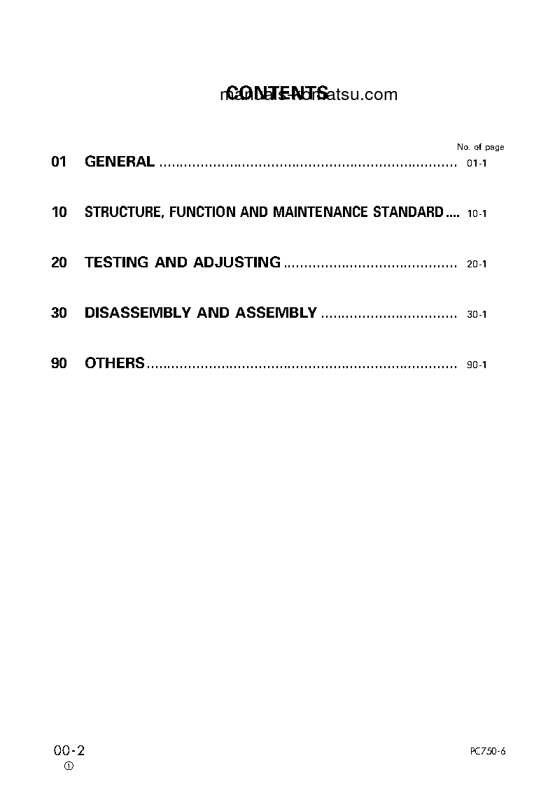 Protected: PC750SE-6(GBR)-K S/N K32001-UP Shop (repair) manual (English)