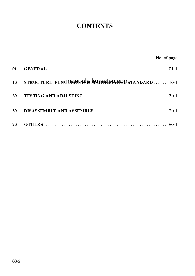 Protected: PW160-7(GBR)-K S/N K40001-UP Shop (repair) manual (English)