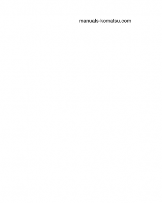 PC800-8(GBR)-E0 S/N K55001-UP Shop (repair) manual (English)