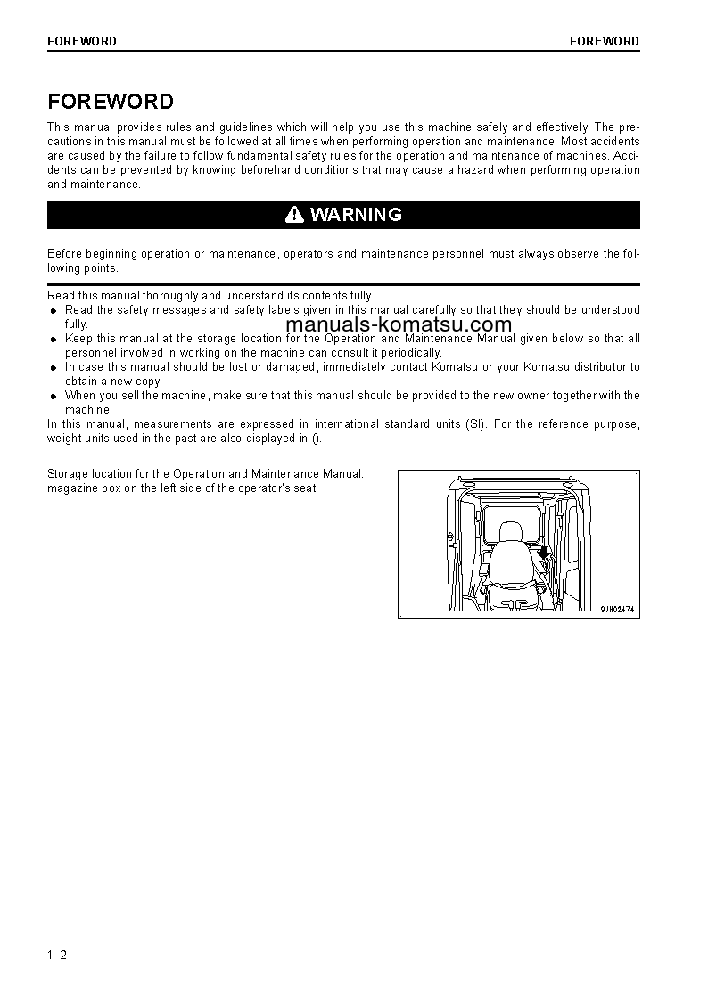 Protected: PC210LC-10(GBR)-SUPER LONG FRONT S/N K60001-UP Operation manual (English)