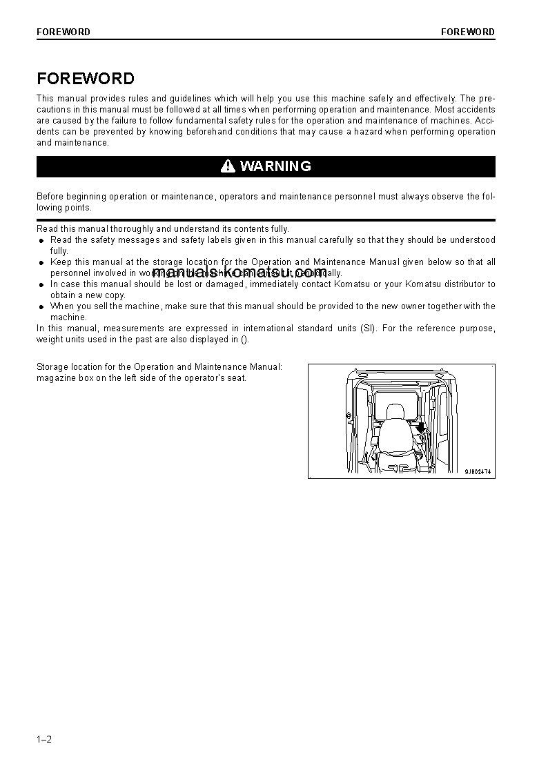 Protected: PC240LC-10(GBR) S/N K60256-UP Operation manual (English)