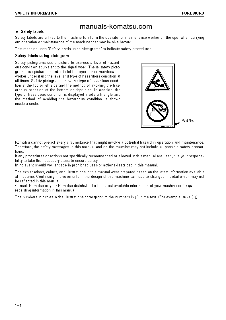 Protected: PC290LC-10(GBR) S/N K60142-UP Operation manual (English)
