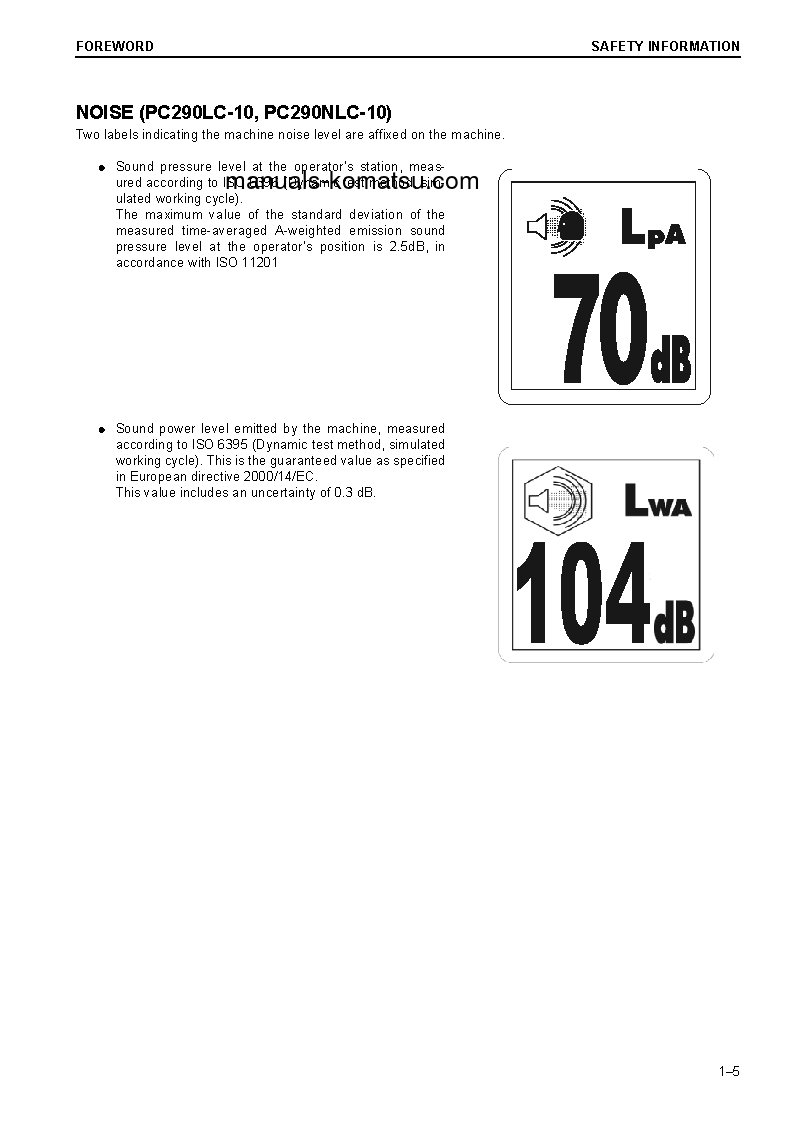 Protected: PC290LC-10(GBR) S/N K60142-UP Operation manual (English)