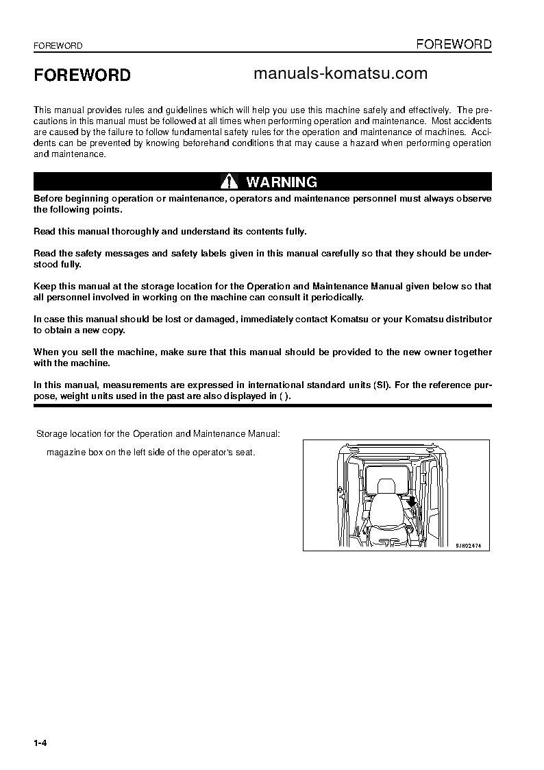 Protected: PC210-8(GBR) S/N K51095-UP Operation manual (English)