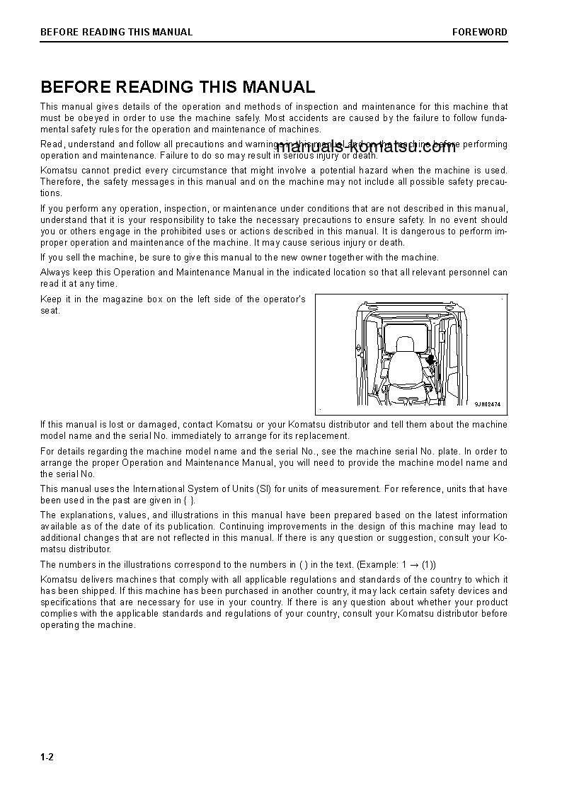 Protected: PC240NLC-11(GBR)-DEMOLITION S/N K70001-UP Operation manual (English)