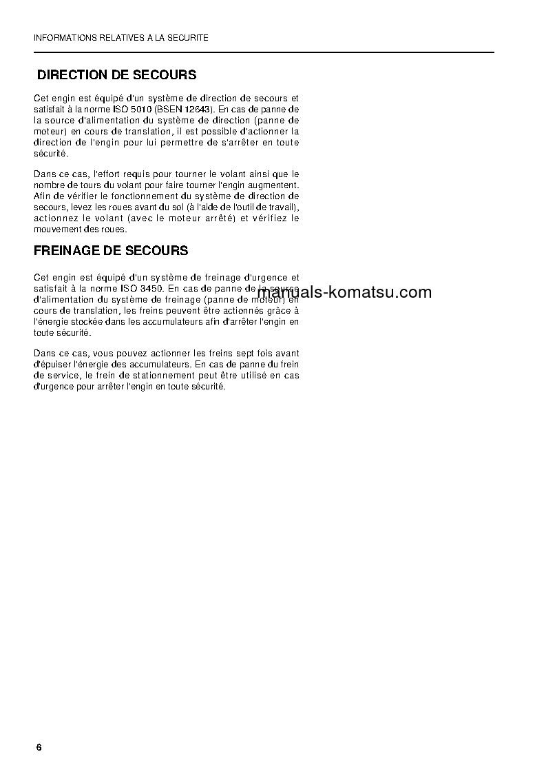 Protected: PW200-7(GBR)-K S/N K40146-UP Operation manual (French)