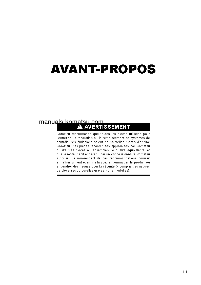 Protected: PC290NLC-10(GBR) S/N K60001-UP Operation manual (French)