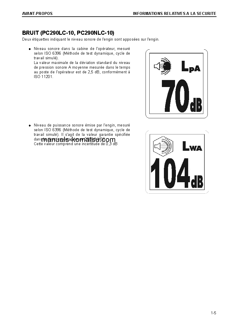Protected: PC290NLC-10(GBR) S/N K60001-UP Operation manual (French)