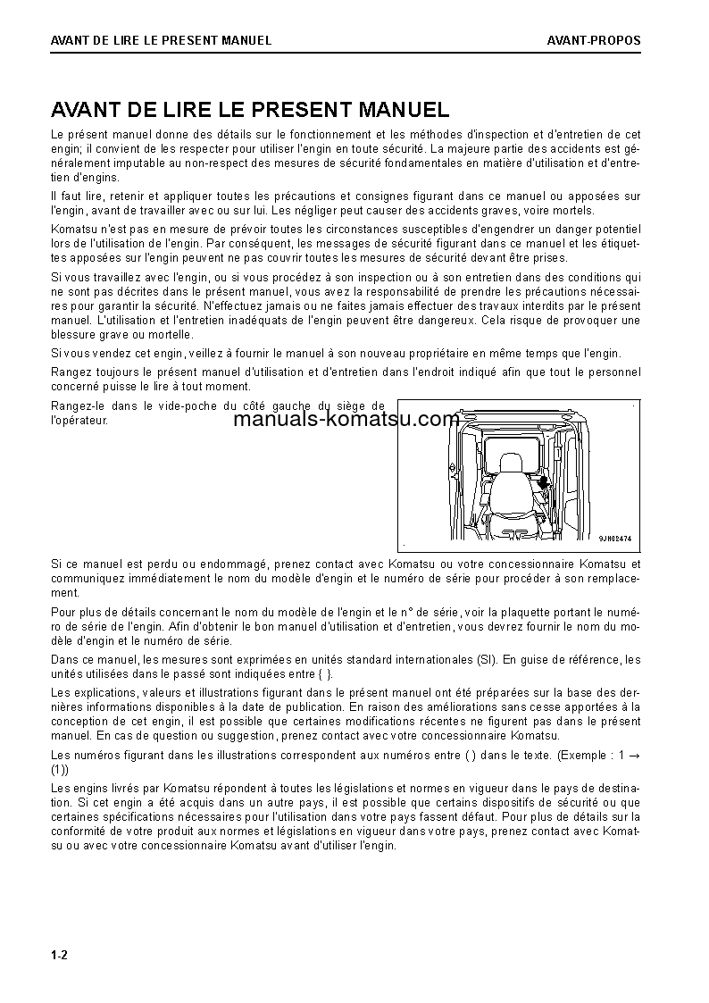 Protected: PC240NLC-11(GBR)-DEMOLITION S/N K70001-UP Operation manual (French)