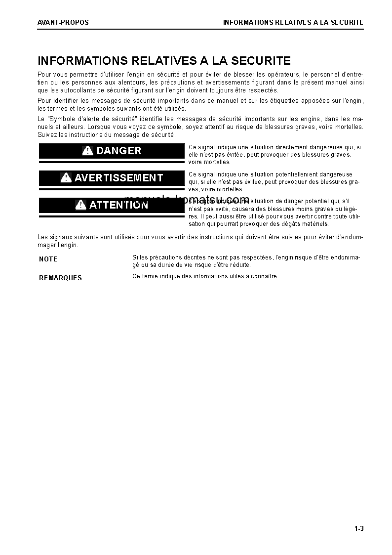 Protected: PC240NLC-11(GBR)-DEMOLITION S/N K70001-UP Operation manual (French)
