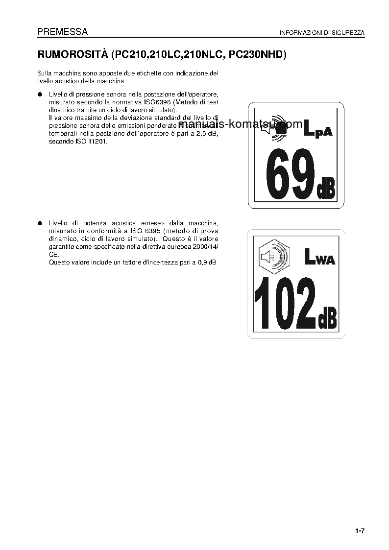Protected: PC230NHD-8(GBR) S/N K50114-UP Operation manual (Italian)