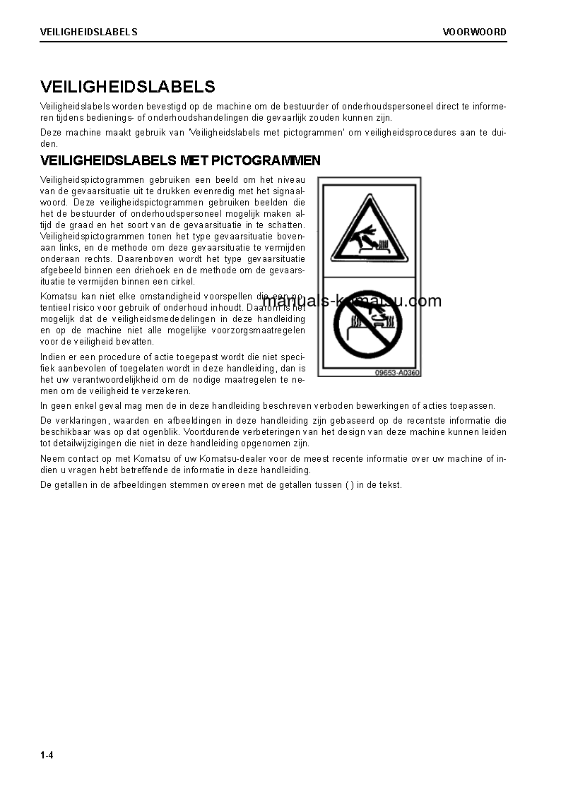 Protected: PC240LC-11(GBR) S/N K70001-UP Operation manual (Dutch)
