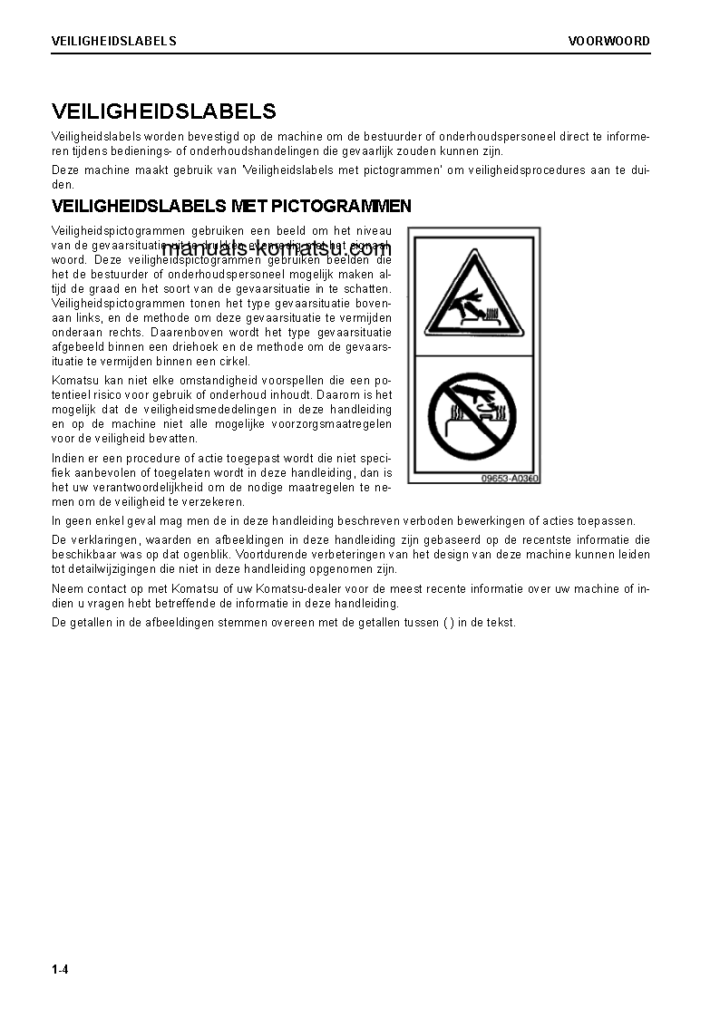 Protected: PC290LC-11(GBR) S/N 35001-UP Operation manual (Dutch)