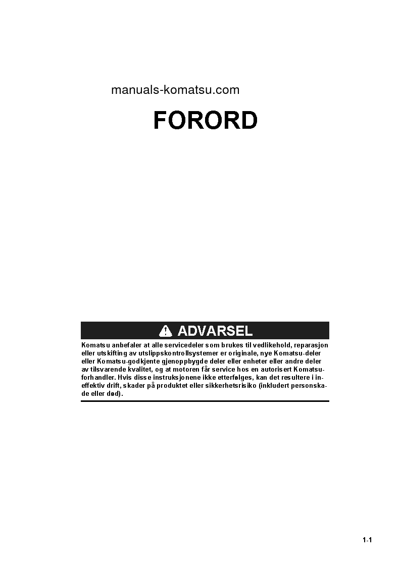 Protected: PC290NLC-11(GBR) S/N K70001-UP Operation manual (Norwegian)