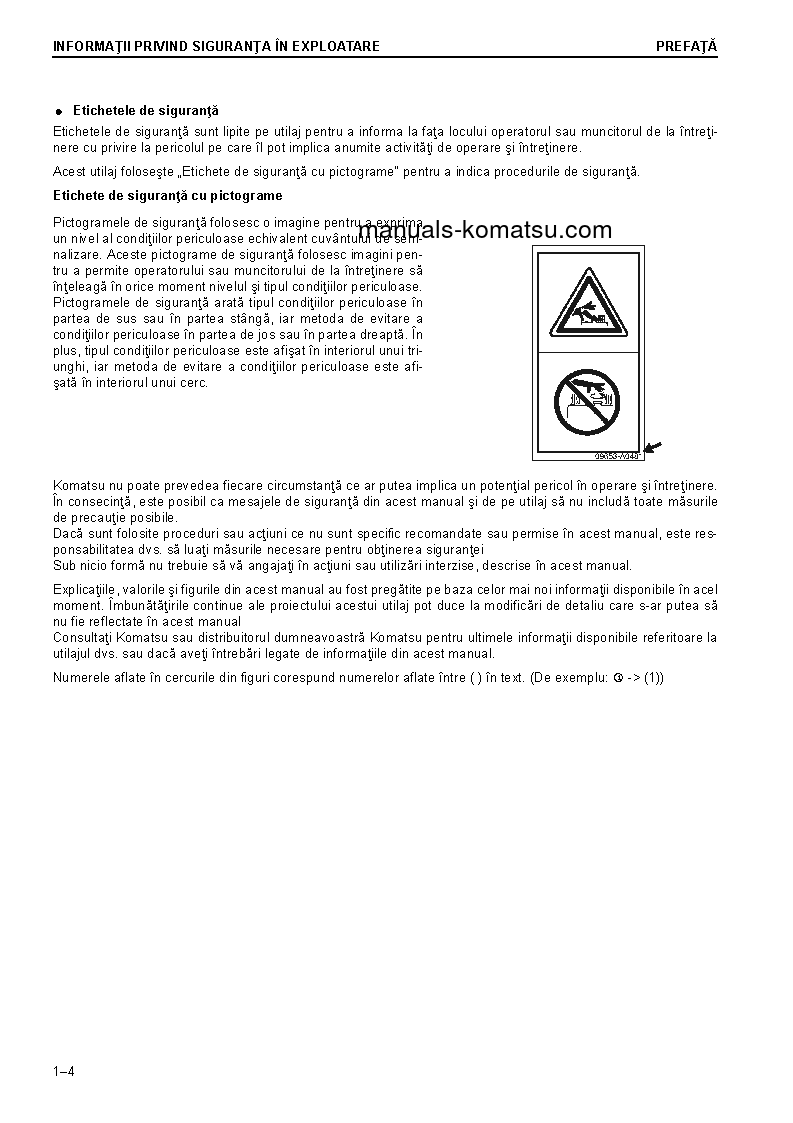 Protected: HB215LC-2(GBR) S/N K60001-UP Operation manual (Romanian)