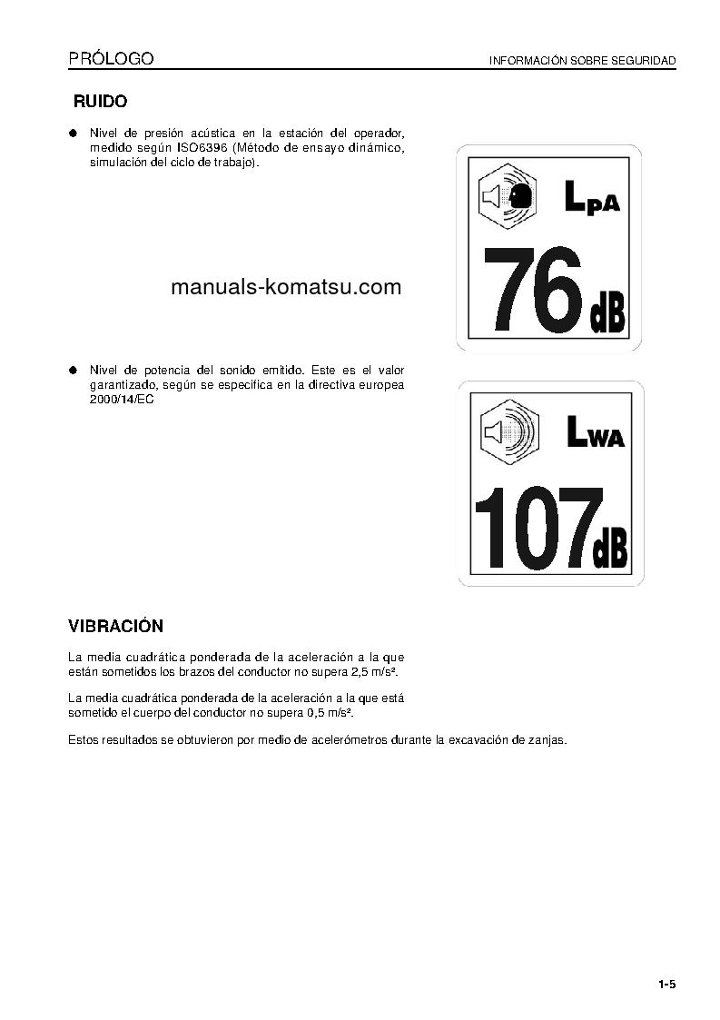 Protected: PC450LC-7(GBR)-K S/N K40001-UP Operation manual (Spanish)
