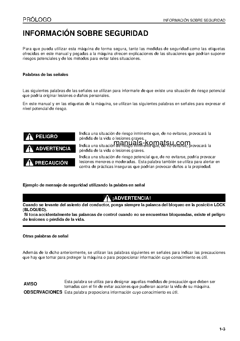 Protected: PC228USLC-3(GBR)-TIER 3 S/N 40001-UP Operation manual (Spanish)