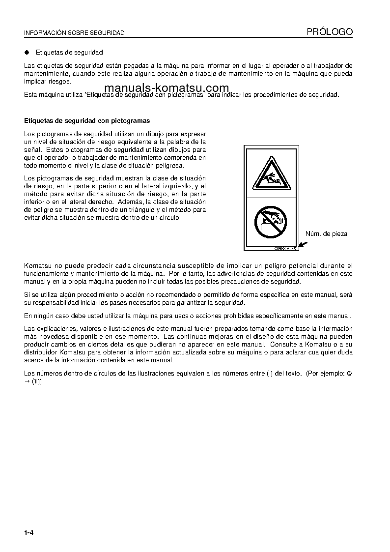 Protected: PC130-8(GBR) S/N 80001-UP Operation manual (Spanish)