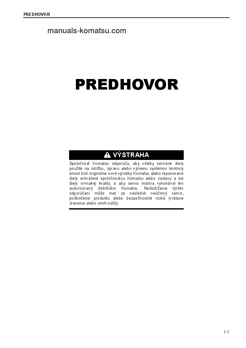 Protected: PC210-10(GBR)-DEMOLITION S/N K60001-UP Operation manual (Slovak)
