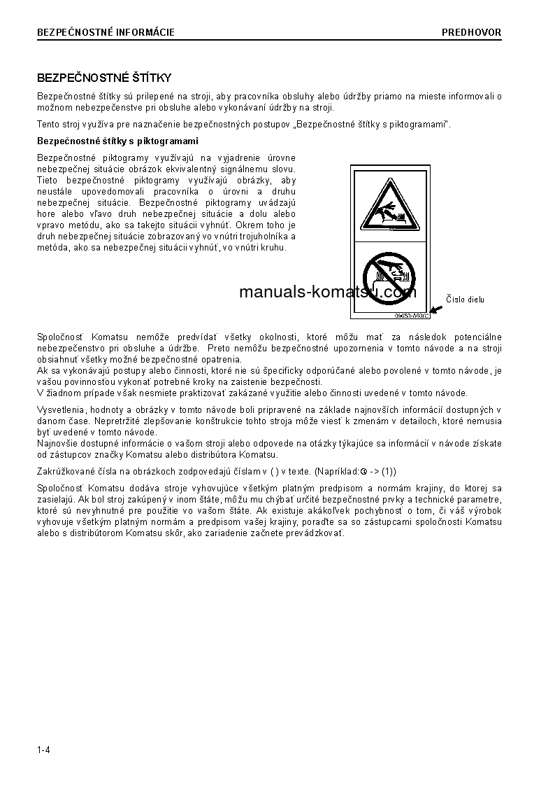 Protected: PC210-10(GBR)-DEMOLITION S/N K60001-UP Operation manual (Slovak)