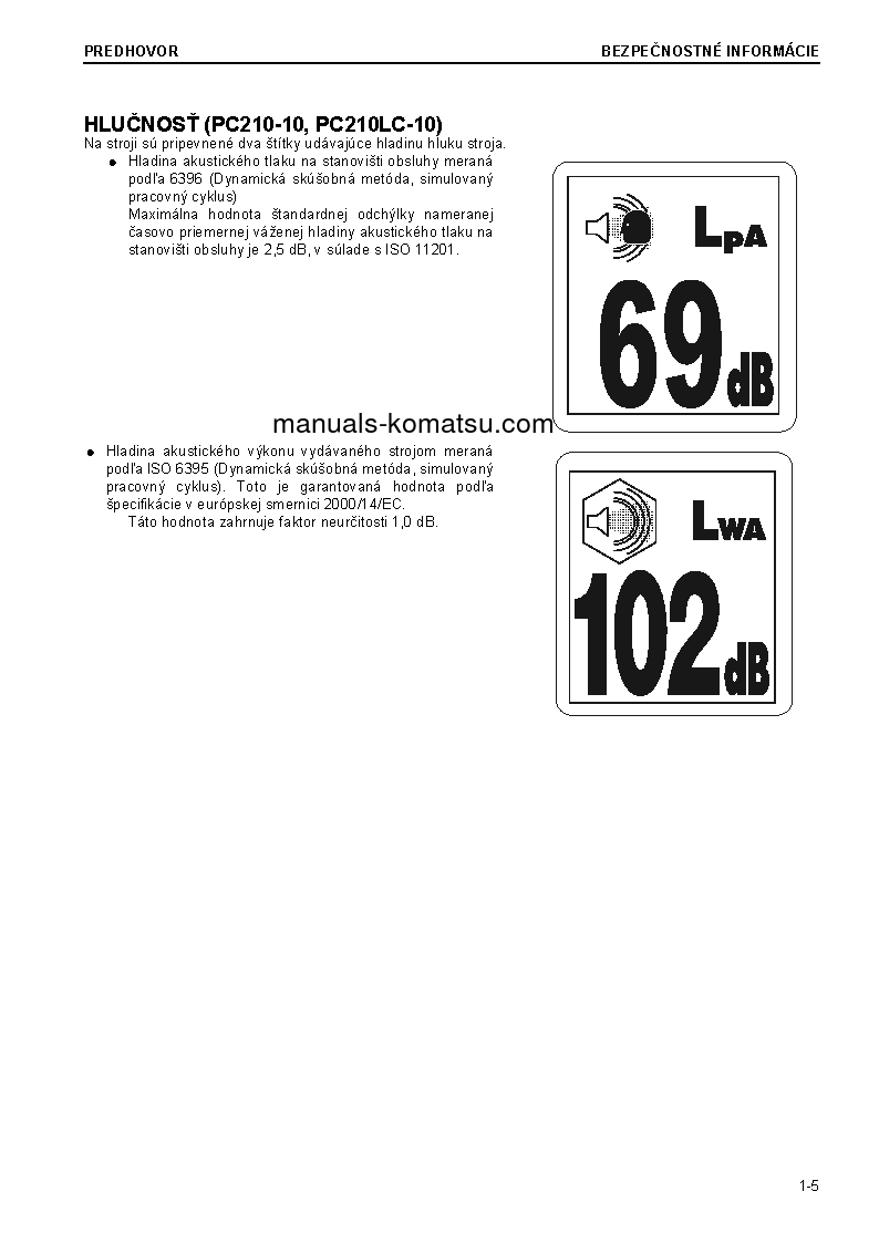 Protected: PC210-10(GBR)-DEMOLITION S/N K60001-UP Operation manual (Slovak)