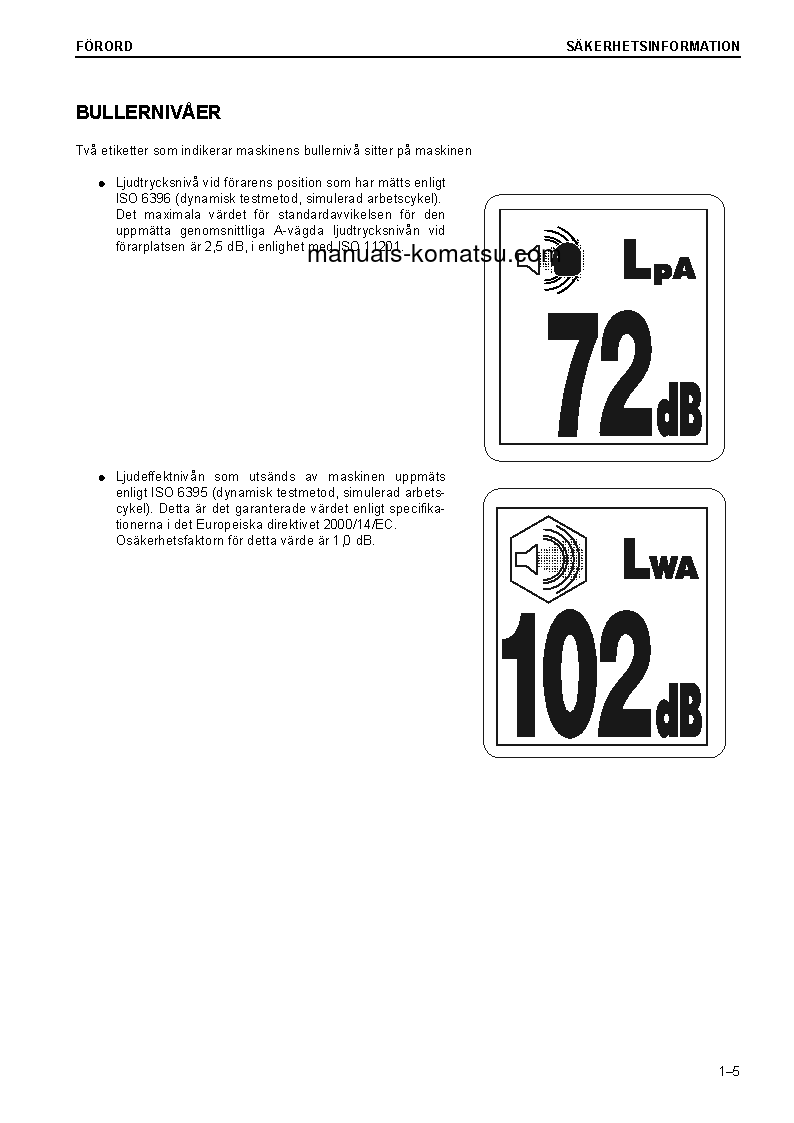 Protected: PC228USLC-10(GBR) S/N 1149-UP Operation manual (Swedish)