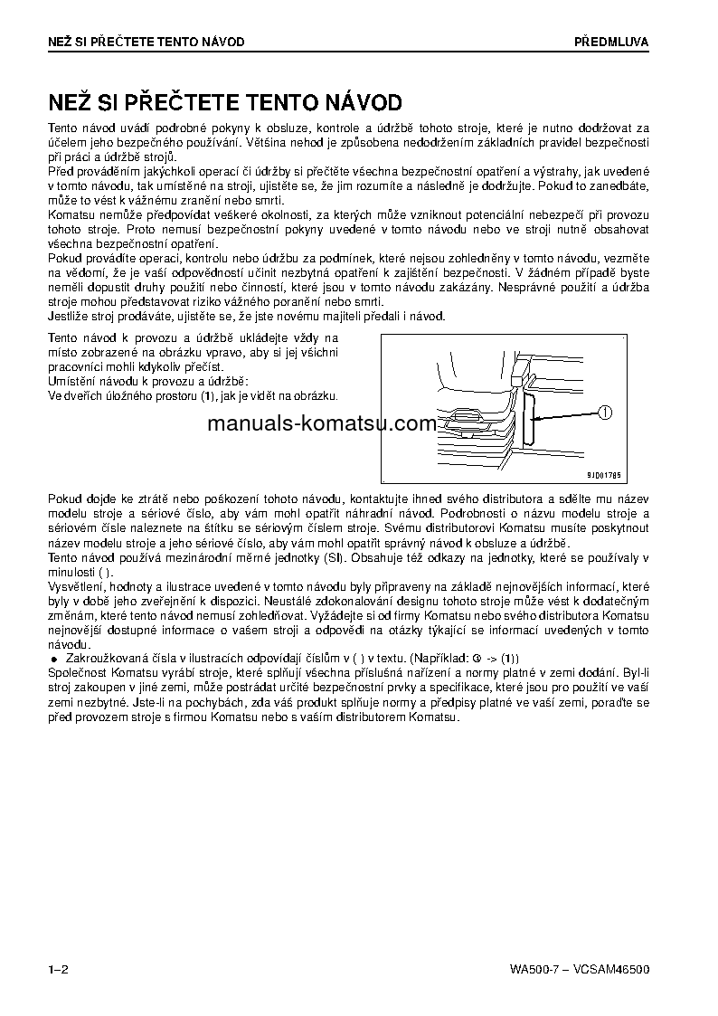 Protected: WA500-7(DEU) S/N H62051-AND UP Operation manual (Czech)