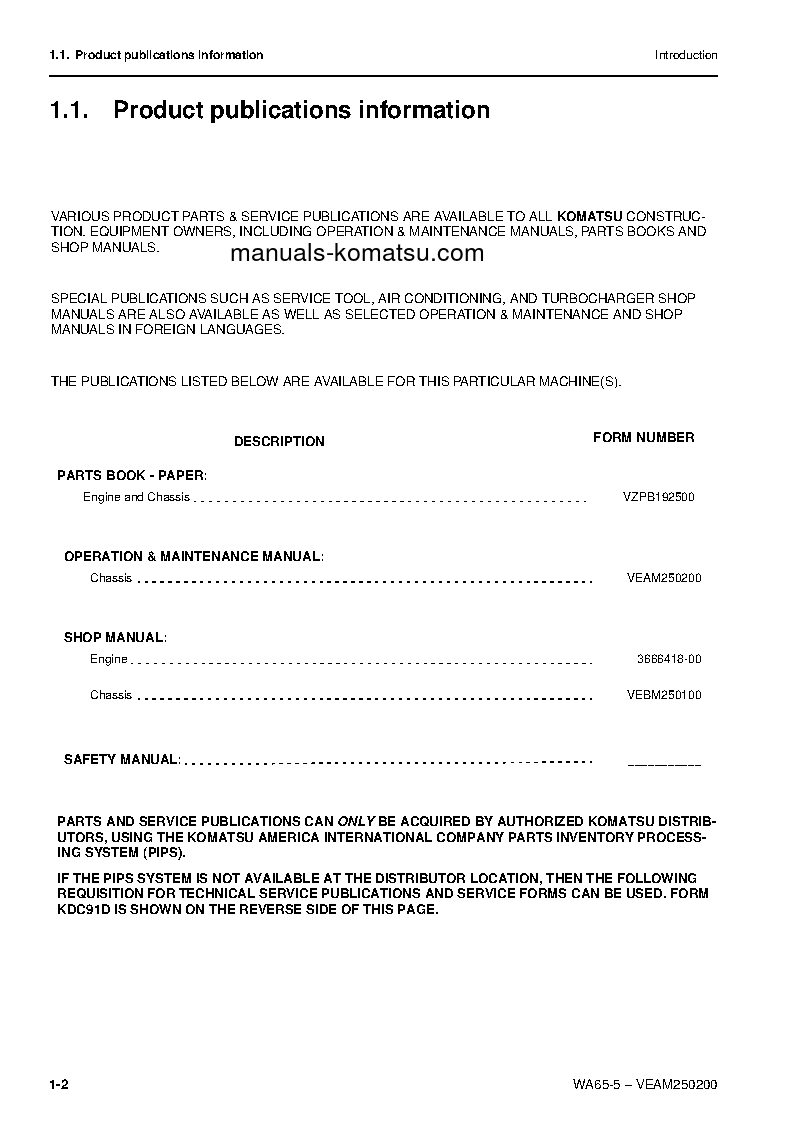 Protected: WA65-5(DEU)-WA S/N H50051-UP Operation manual (English)