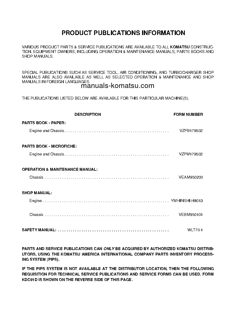 Protected: WA75-3(DEU) S/N HA950051-HA950317 Operation manual (English)