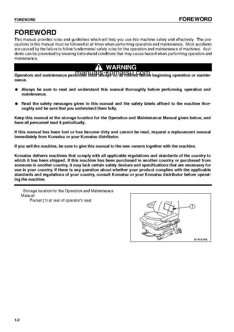 Protected: WA400-5(DEU)-H S/N H50051-UP Operation manual (English)