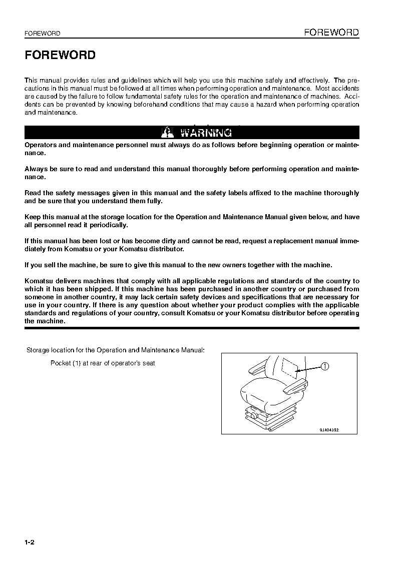 Protected: WA320-5(DEU)-H S/N H50051-UP Operation manual (English)