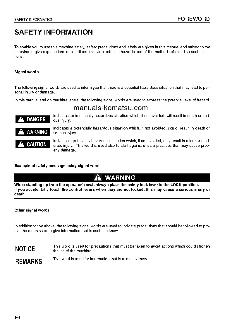 Protected: WA320-5(DEU)-H S/N H50051-UP Operation manual (English)