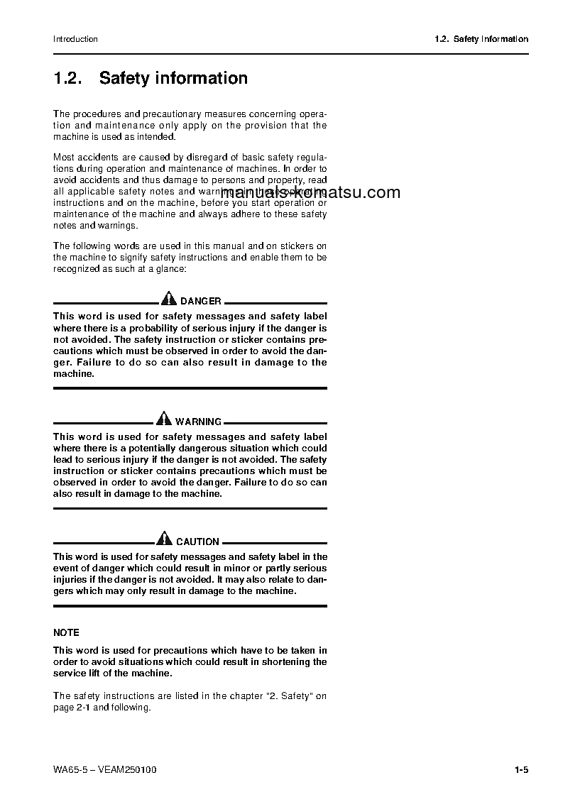 Protected: WA65-5(DEU) S/N H50051-UP Operation manual (English)