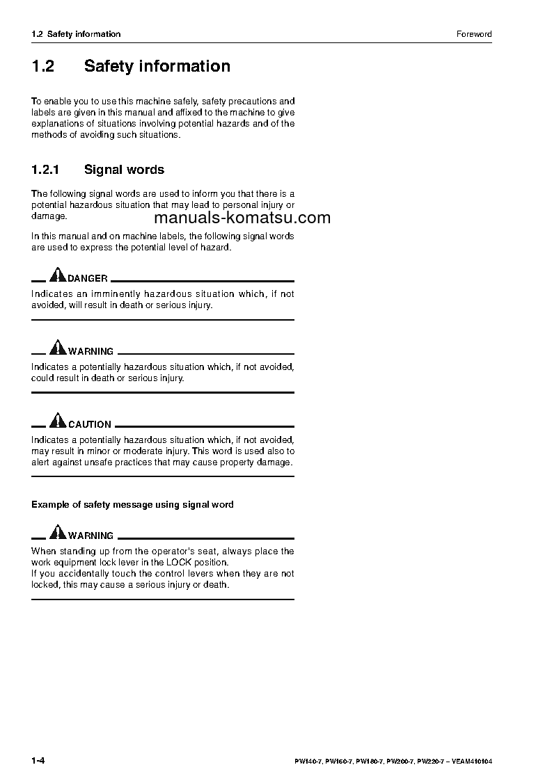 Protected: PW180-7(DEU)-E0 S/N H55051-UP Operation manual (English)