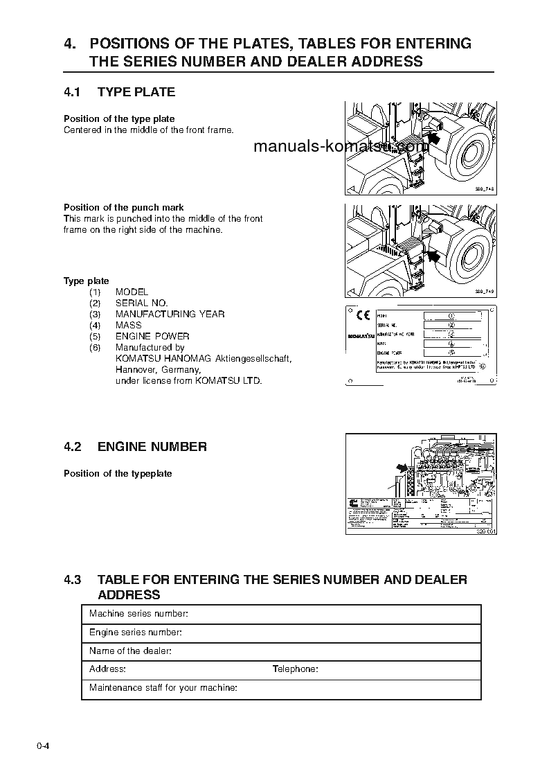 Protected: WA320-3(DEU)-H S/N WA320H20561-WA320H20710 Operation manual (English)