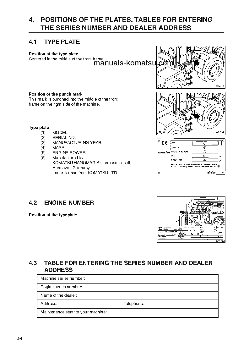 Protected: WA320-3(DEU)-H S/N WA320H20711-WA320H20854 Operation manual (English)