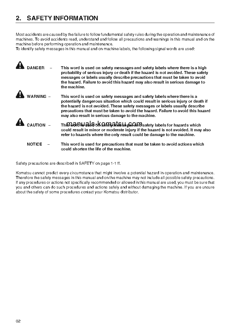 Protected: WA320-3(DEU)-H S/N WA320H20855-UP Operation manual (English)