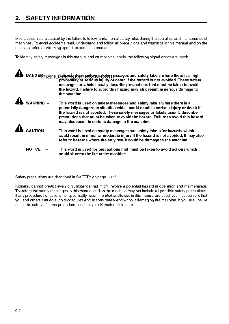 Protected: WA420-3(DEU)-H S/N H30432-H30461 Operation manual (English)