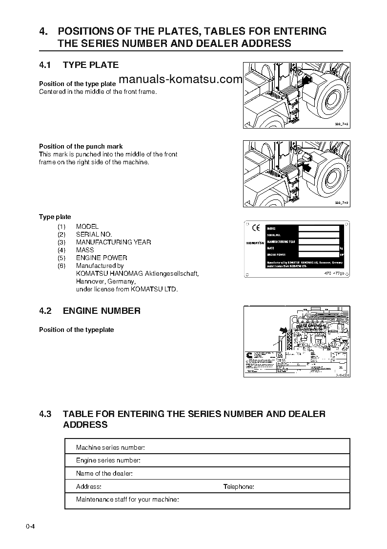 Protected: WA420-3(DEU)-H S/N H30462-H30566 Operation manual (English)