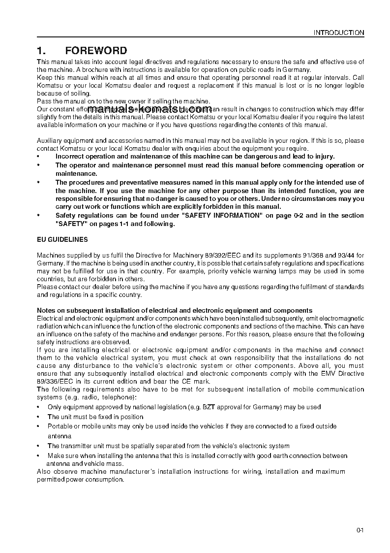 Protected: WA420-3(DEU)-H S/N H30567-UP Operation manual (English)