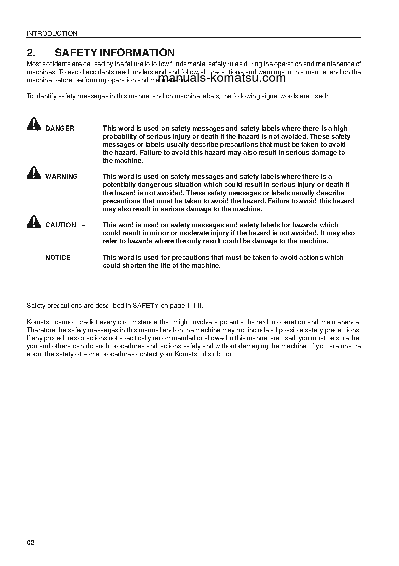 Protected: WA420-3(DEU)-H S/N H30567-UP Operation manual (English)