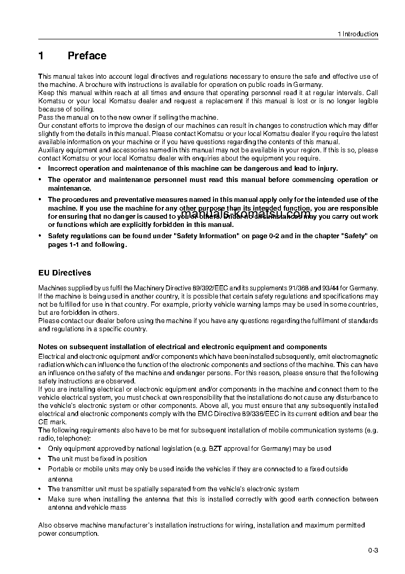 Protected: WA470-3(DEU)-H S/N H20942-H21064 Operation manual (English)