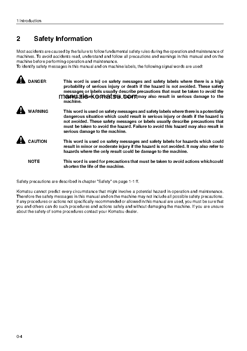 Protected: WA470-3(DEU)-H S/N H20942-H21064 Operation manual (English)