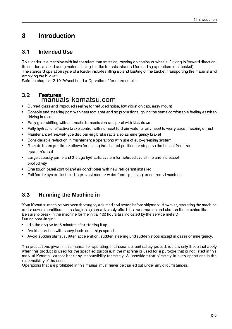 Protected: WA470-3(DEU)-H S/N H20942-H21064 Operation manual (English)