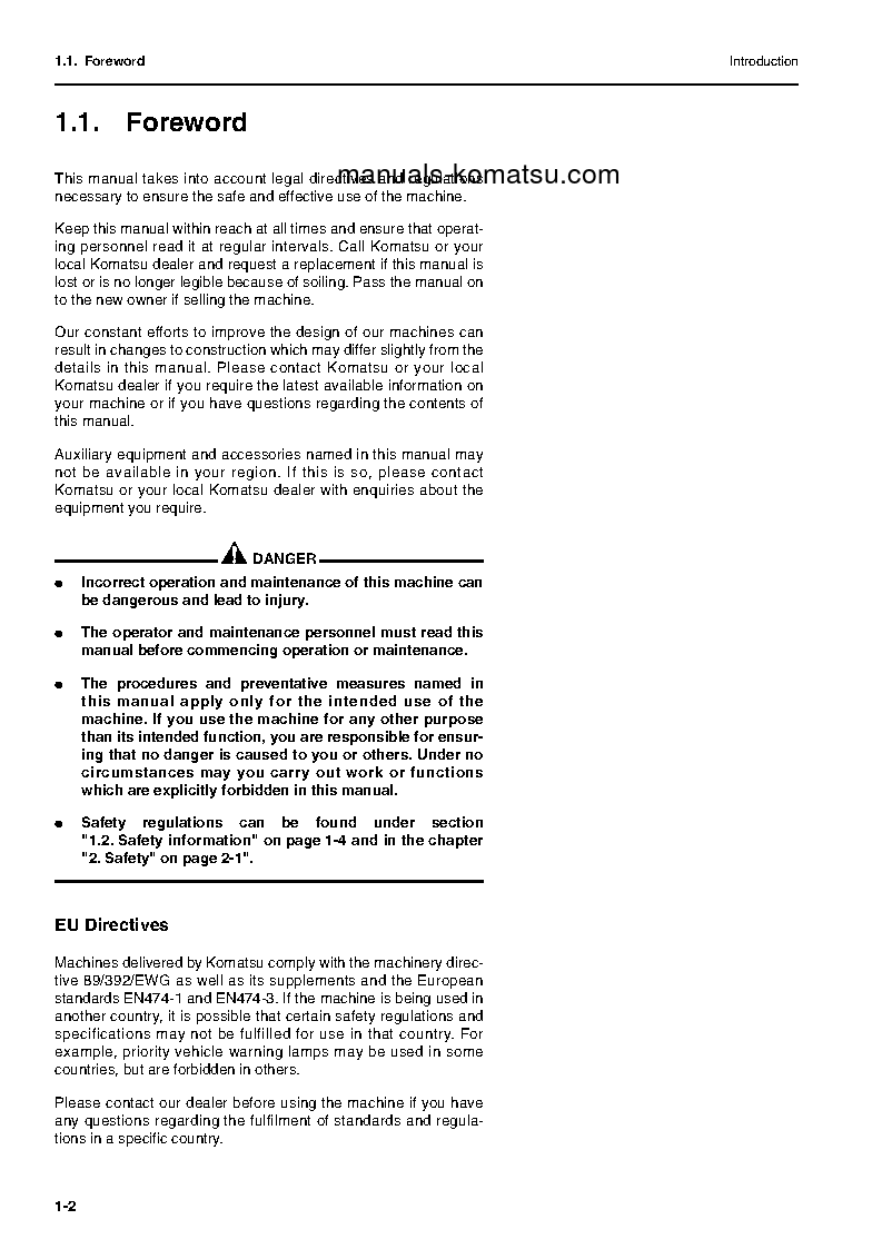 Protected: WA500-3(DEU) S/N WA500H20051-WA500H20312 Operation manual (English)