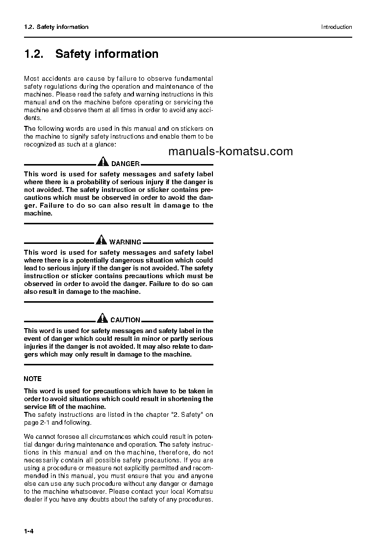 Protected: WA500-3(DEU)-H S/N H20323-UP Operation manual (English)