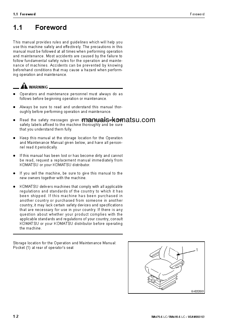 Protected: WA480-6(DEU)-LC S/N H60470-UP Operation manual (English)