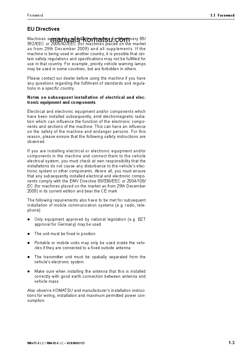 Protected: WA480-6(DEU)-LC S/N H60470-UP Operation manual (English)