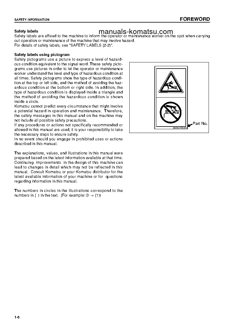 Protected: WA380-5(DEU)-H S/N H50051-UP Operation manual (English)